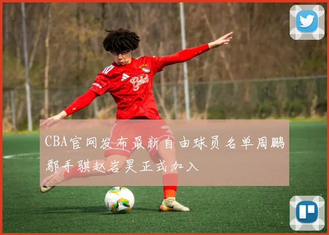 CBA官网发布最新自由球员名单周鹏鄢手骐赵岩昊正式加入